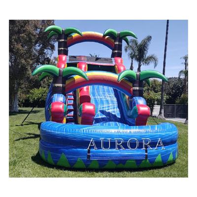 China Water Slide Bounce House Inflatable Popular Water Slide Inflatable Adult Size for sale