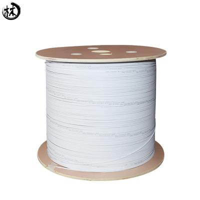 China FTTH Fiber Optic Patch Cord 1 2 4 6 8 Core Self Supporting Indoor With Messenger Wire for sale