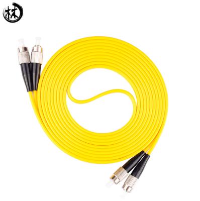 China LC-LC UPC DX Fiber Optic Patch Cord High Tensile Strength For Telecommunication for sale