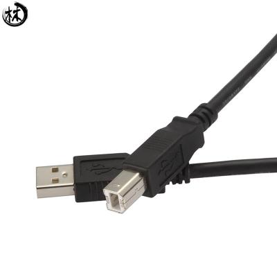 China USB Printer Cable 2.0 Scanner Cable Type A to B Male 1m 2m 3m 4m 5m Type B port en venta