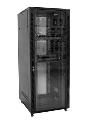 China Reliable Structure Floor Standing Network Rack , Free Standing Network Rack 7 Heights for sale