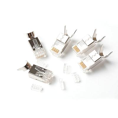 China SFTP Shielded RJ45 Network Cable Accessories Cat7 Connector Modular Plug for sale