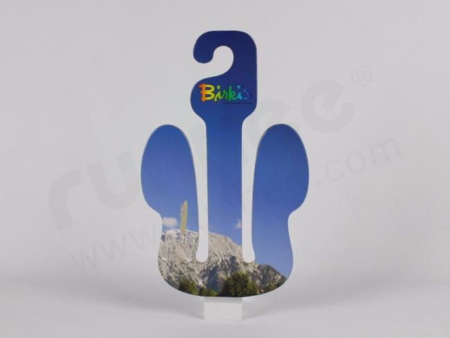 Eco-friendly shoe hanger packaging solution