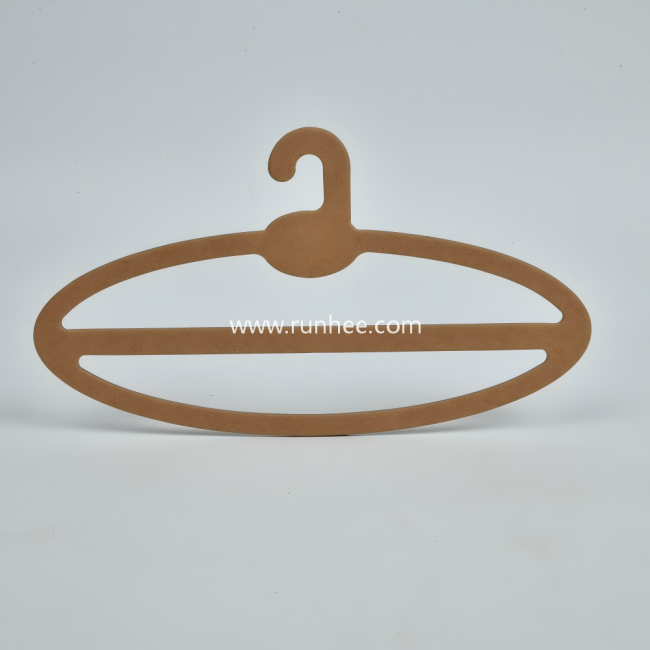 Eco-friendly cardboard scarf hanger display