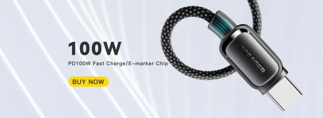 ESSAGER ES-X56 Series USB-C magnetic cable front view