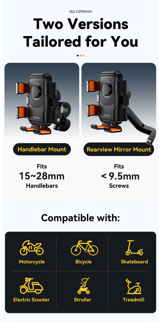 Phone holder demonstrating camera lens clearance design to prevent scratches