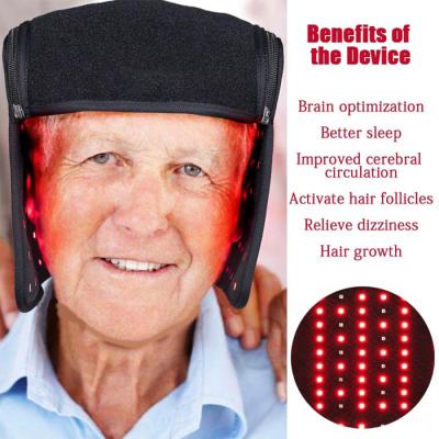 China Clinic Infrared Red Light Therapy Helmet Double Use For Hair Loss for sale