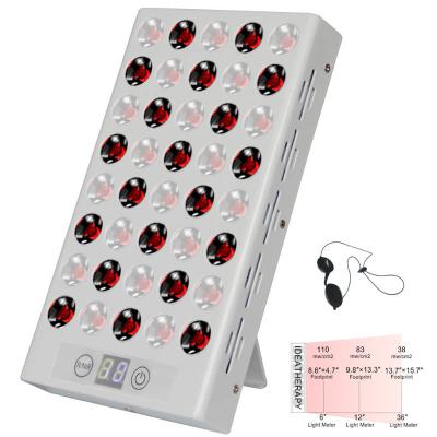 China AC 100-240V Handheld Red Light Therapy Devices 120PCS Chip Built-in Timer For Hair Growth for sale