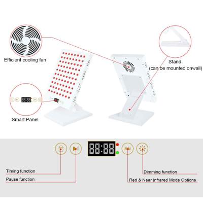 Chine 660nm 850nm LED Red Light Therapy Skin Rejuvenation 400W Infrared Light Therapy Panel à vendre