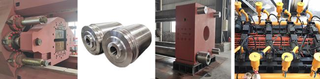 Short-stroke back loading structure of 4000MT aluminum extruder