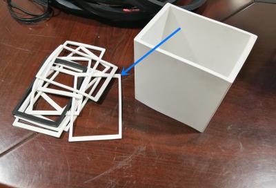 China Estudio de caso - Máquina de corte para anillos cuadrados, máquina de corte para juntas cuadradas, juntas cortadas, corte de torno; en venta