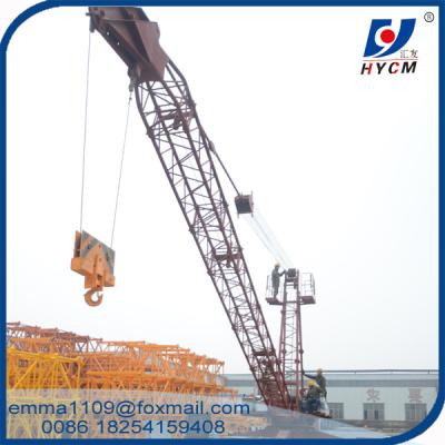 China 10 t Derrick Crane 18 meters Range 150m Height Building Construction Equipment for sale