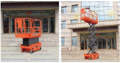 China CFPT039ZP Self Propelled Mini Scissor Type Aerial Work Platform Electric Drive for sale