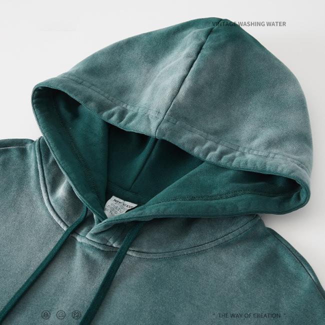 Casual Hoodies Long Sleeve French Terry Custom Hoodies for Men