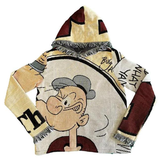 2023 Custom Hoodie Fashion Autumn Waterproof Zipper Cotton Fabric Hoodie