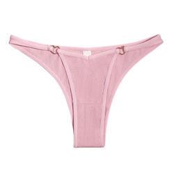 Wholesale Ladies Panties Solid Color Low Waist Underwear Pure Cotton Ladies Panties Seamless Plus Size Women Briefs