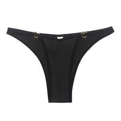 Wholesale Ladies Panties Solid Color Low Waist Underwear Pure Cotton Ladies Panties Seamless Plus Size Women Briefs