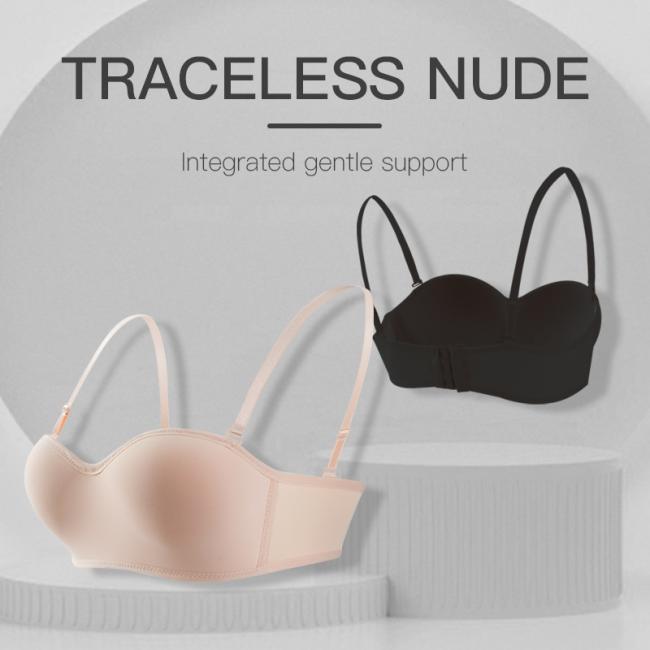 Hot Strapless Bra Wear Seamless Mould Sexy Girl Bra with Pad