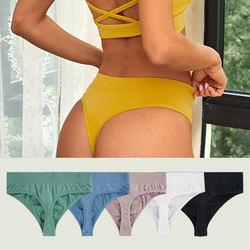 Cotton Women′s Underwear Sexy Panties Boyleg Solid Boyshorts Seamless Menstrual Period Underpants Thong Lingerie