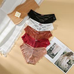 Women Sexy Underwear Cute Thongs Hollow Ladies Lace Panties for Female Womens Panties Wholesale Lace Women Panties