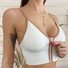 Knitted Tank Top Bra Women Strap Vest Sexy Sport Bra