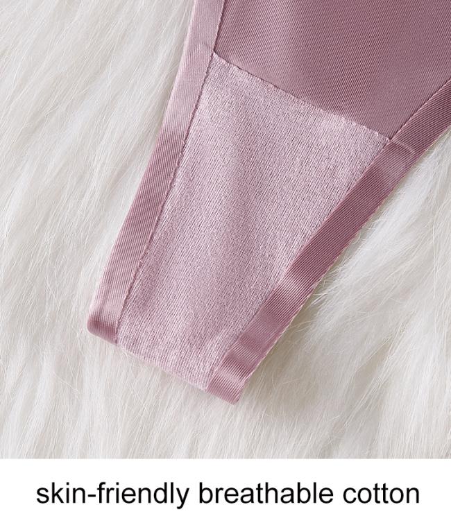 Ladies Seamless Panties Cotton Crotch Invisible Thong Ice Silk Solid Low Waist Seamless Underwear