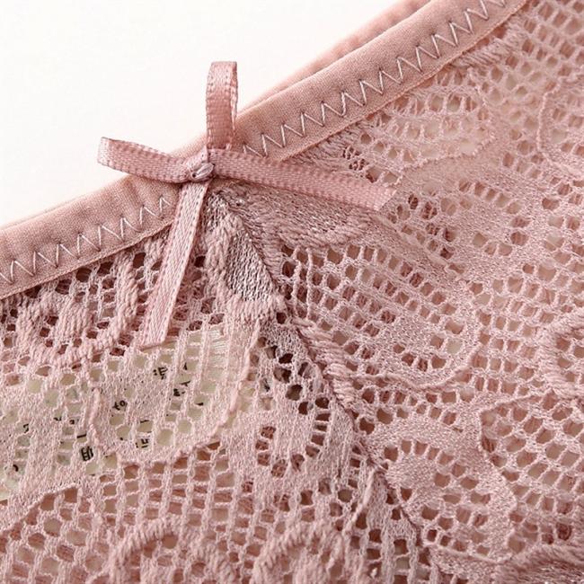 Custom Womens Underwear Ladies Lace Cotton Nylon Spandex Shorty Sexy Lace Panties Women Fashion Cozy