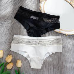 Hollow Mesh Seamless Thong Feminine Sense Fitness Sports Underwear