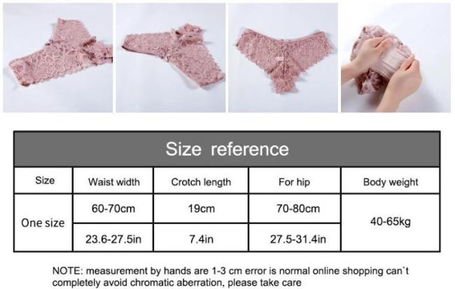 Sexy Lace Panties Soft Breathable Briefs Women Underwear Ladies Panty Transparent Hollow out Underpants Lingerie