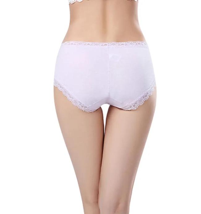 MID Waist Ladies Seamless Cotton Women Underwear Panties