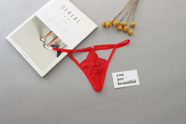 Sexy Panties Transparent See Through Underwear Panties Hollow out G-String Pants