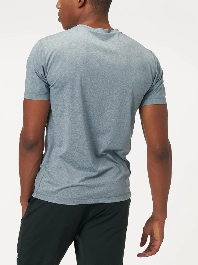 Recycled Polyester Spandex Athleisure Yoga Fitness Training&Jogging Wear, Sportswear Tracksuit Custom Exercise Clothes T-Shirt