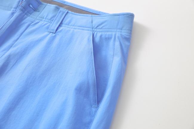 New Golf Pants Men′s Summer Outdoor Sports Quick Drying Breathable Thin Style Five-Point Ball Pants Golf Shorts Solid Color