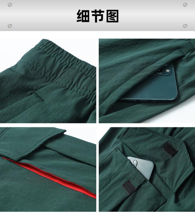 Europe and The United States Summer Men′s Sports Shorts Loose Cargo Fitness Quick Drying Pants Casual Breathable Outdoor Fifth Pants