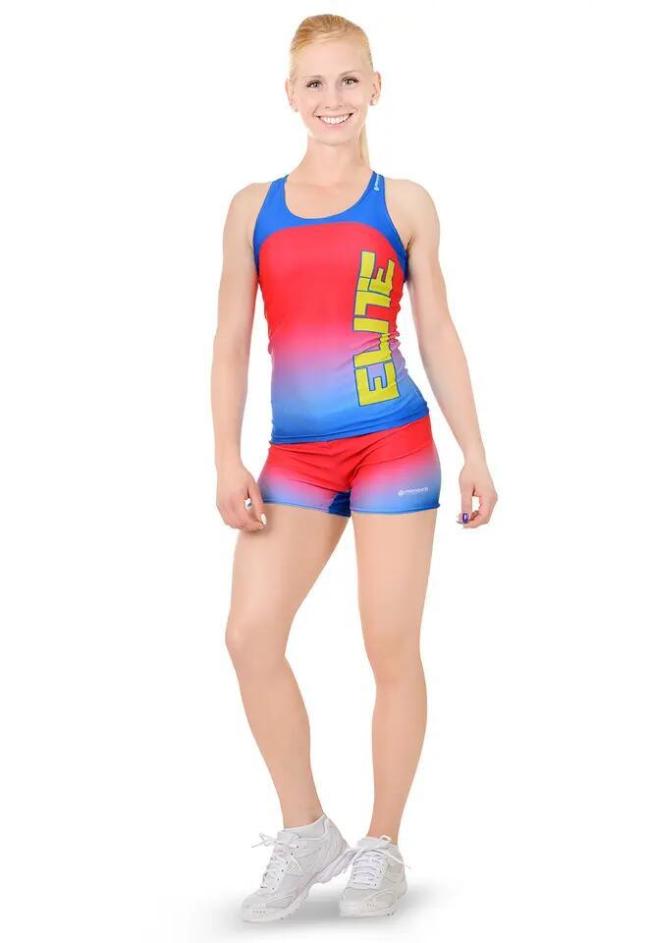 Comfortable Cheer Bra and Short Cheerleading Practice Wear Training Wear