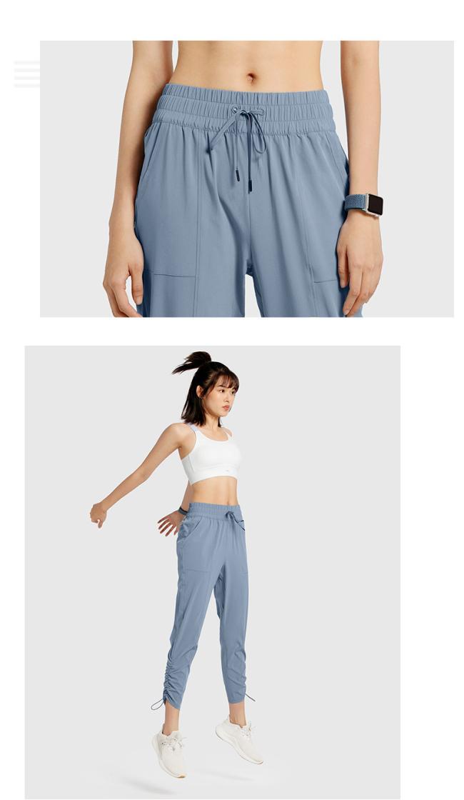 Girdle Leg Sports Pants Women Loose Casual Running Straight Cylinder Fast Drying Outdoor Fitness Yoga Clothing