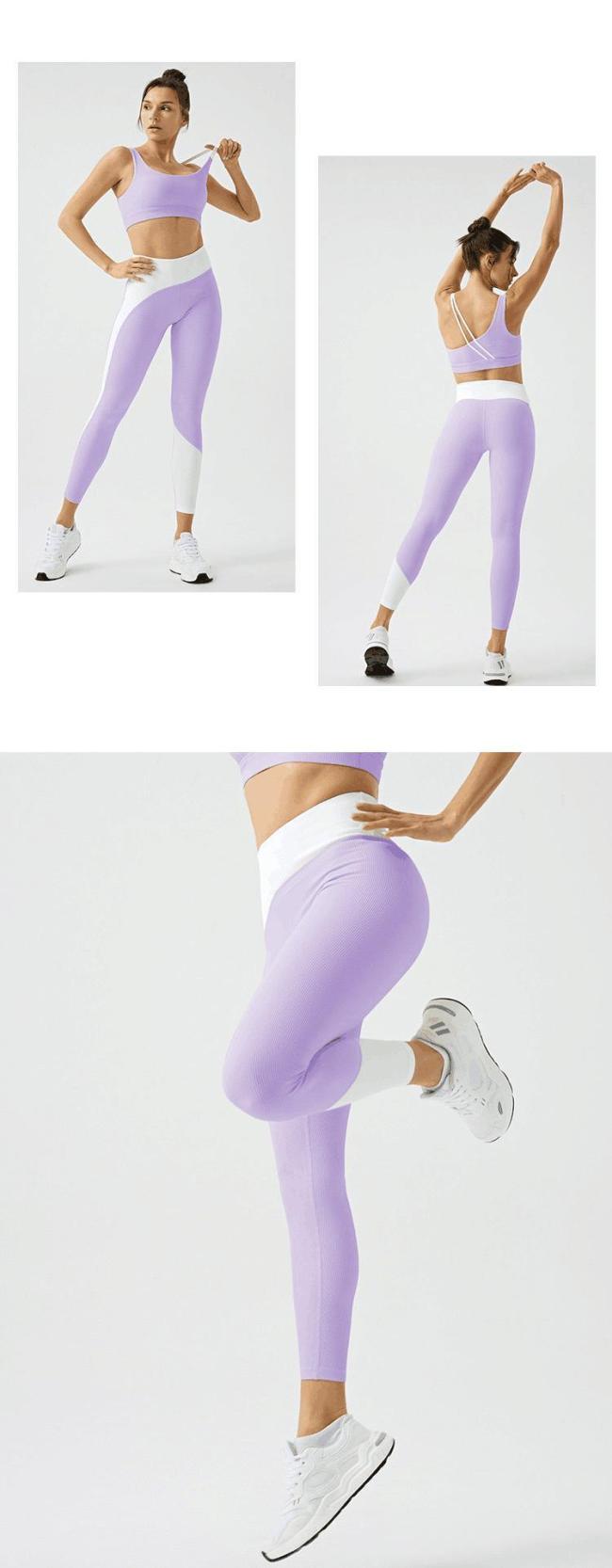 Women Yoga Suit 2 Piece Workout High Quality Gym Wear for Women Yoga Set Running Fitness