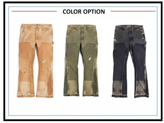 Multi Pocket Cargo Trouser for Men Custom Hiking Work Pants Vintage Sportswear Knitted Washed Jeans