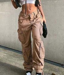 Baggy Utility Custom Utility 6 Pocket Cargo Pants Women
