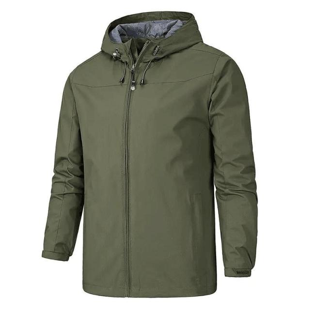 Custom Logo Windbreaker Jacket Men Outdoor Sports Plus Size Climb Mountain Thin Waterproof Hooded Coats