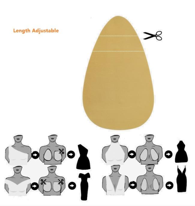 Wholesale New Design Sexy Breast Lift Bra Lift up Adhesive Tape Pasties Nipple Cover