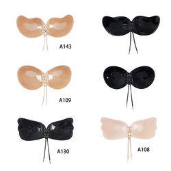 Factory Price Free Sample Bra Girls Cheap Wholesale Push up Adhesive Silicone Women Invisible Bra