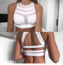 Closure Seamless Yoga Bra Women Vest Wireless The Brelette High Impact Sports Bras