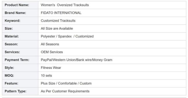 High Quality Women Turn Collar Style Women Tracksuit for Jogging / Casual Women Track Suit