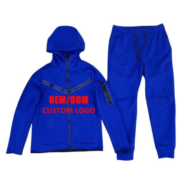 Custom Logo OEM Fleece Jogging Set Gym Sports Zipper up Hoodie Jogger Women Sweat Tracksuits