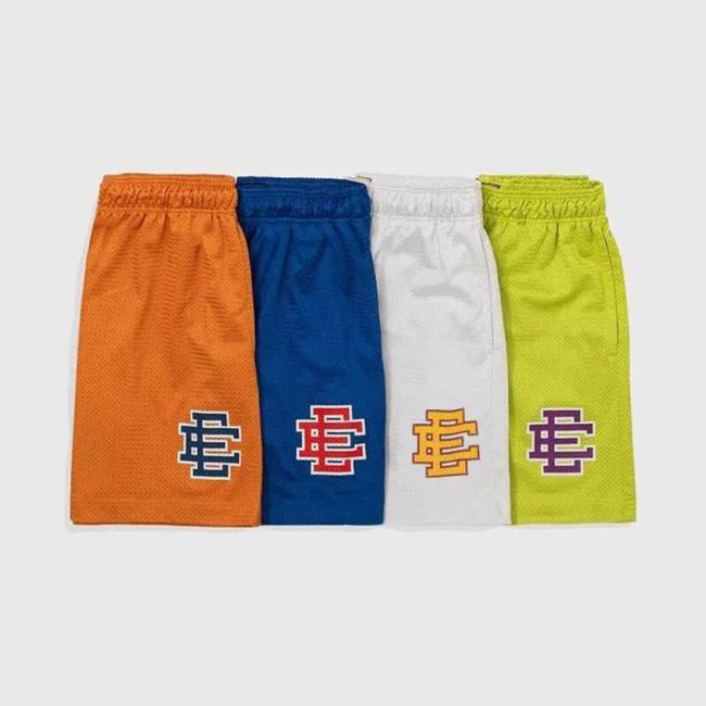 Sportswear 5 Inch Above Knee Shorts Breathable Ee Basic Eric Emanuel Men Mesh Shorts with Zipper Pockets