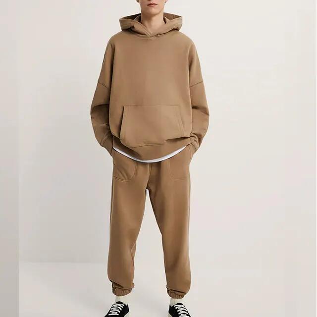 Men′s Blank Thick Terry Heavy Weight Oversized Fit Custom Print Logo Men′s Hoodies