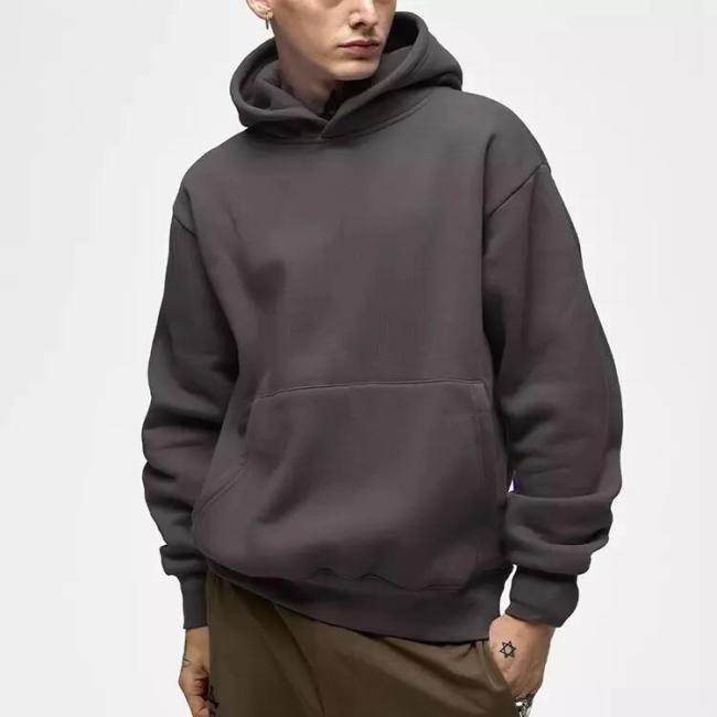Wholesales Hoodies Athletic High Quality Various Colored 100% Cotton Hoodie Streetwear Oversized Cotton Heavyweight Hoodies