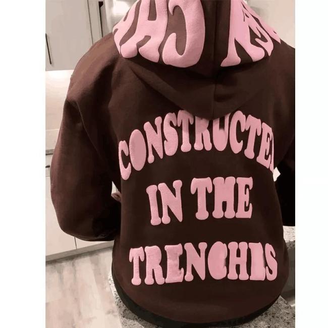 Custom Puff Print Sweatshirt 3D Logo Oversized Heavyweight Fleece Sweater Men Sport Cotton Men′s Hoodies & Sweatshirts