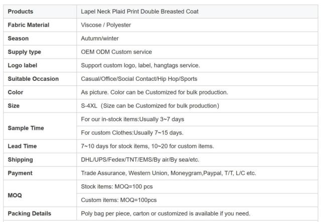 Office Ladies Notched Collar Plaid Coat Women Blazer Double Breasted Trench Winter Jacket 2021 Casual Long Coats for Ladies